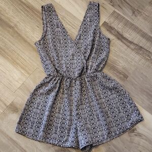 Lush V-Neck Romper